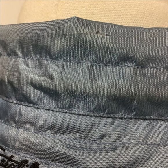 Vintage Catalina Womens Blue Nylon Windbreaker Jacket XL - Picture 7 of 10